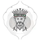 England rose lion crown England flag  tattoo design idea