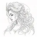 Countless nights crying over mights  tattoo design idea