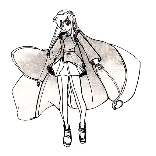 Popular Anime Sleeve tattoo design idea