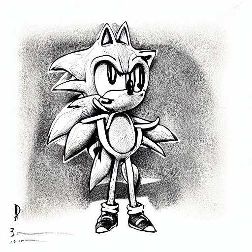 sonic tattoo design idea