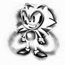 sonic tattoo design idea