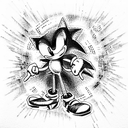 sonic tattoo design idea