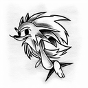 sonic tattoo design idea