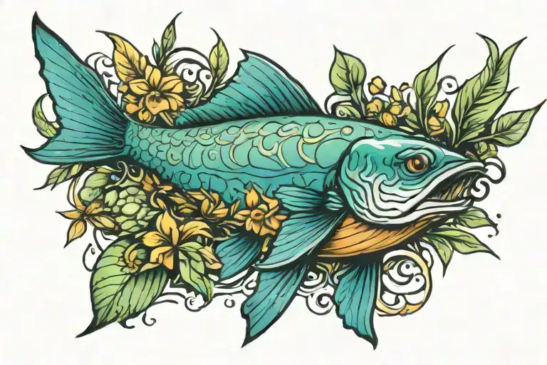 tennessee and marine biology friend tattoo design tattoo design idea