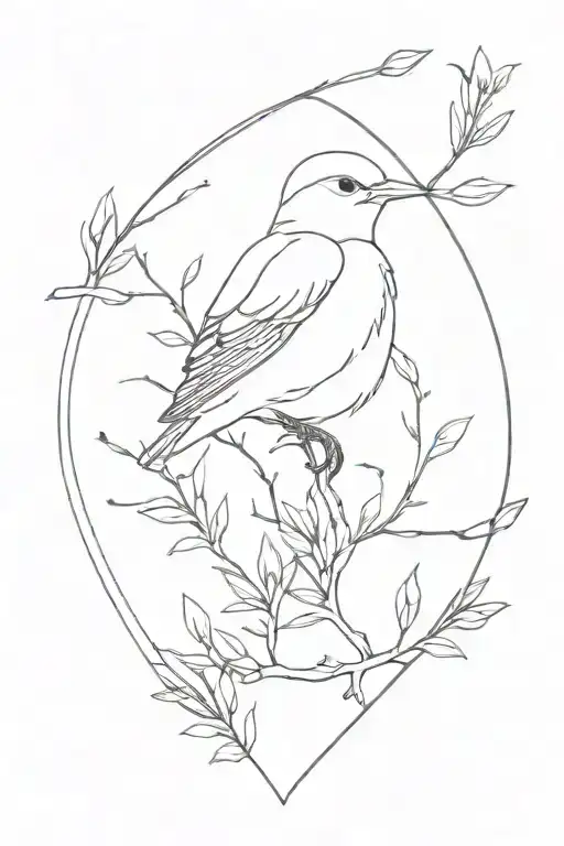 My first passion is traveling. I spent a year in New Zealand, a year in Australia. I love native birds tattoo design idea
