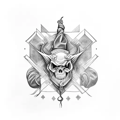 jewish ukrainian tattoo design idea