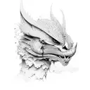 engel tattoo design idea