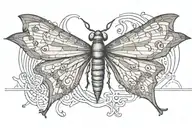 Metamorphosis-franz kafka related horizontal tattoo tattoo design idea