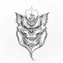 shinigami tattoo design idea