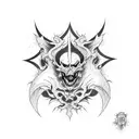 shinigami tattoo design idea