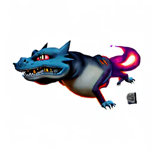 Charizard gengar alakazam  tattoo design idea