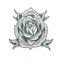 coffin tattoo design idea