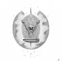 surfboard, poison bottle tattoo design idea