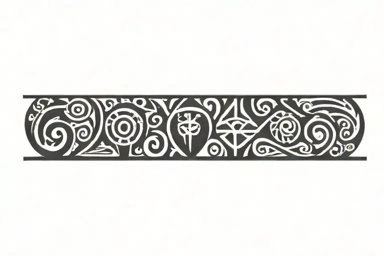 Taíno tattoo design idea