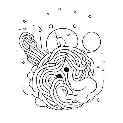 no to emotions  tattoo design idea