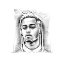 xxxtentacion tattoo design idea