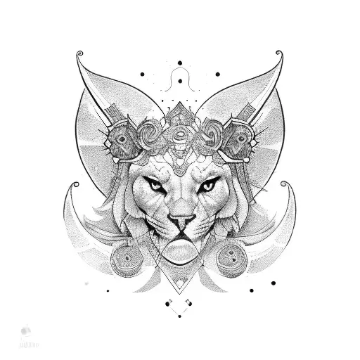 troubadour tattoo design idea