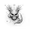 alas palabra ark tattoo design idea