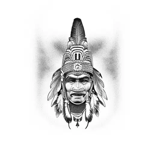 TOTEM indien vancouver tattoo design idea