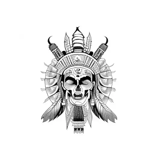 TOTEM indien vancouver tattoo design idea