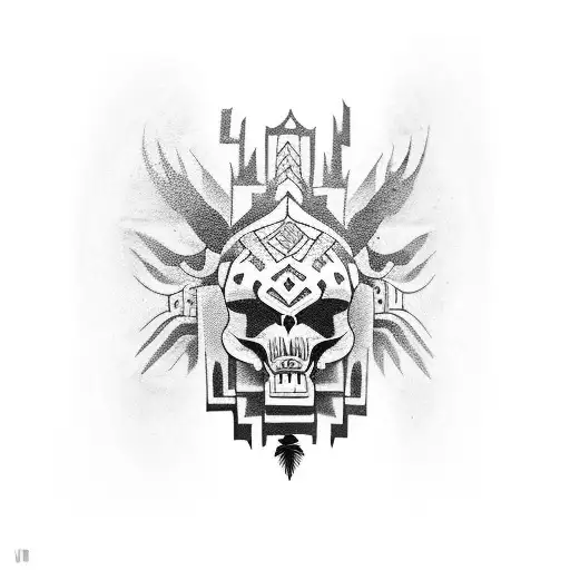 TOTEM indien vancouver tattoo design idea