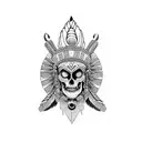 TOTEM indien vancouver tattoo design idea