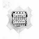 RUBIKS CUBE tattoo design idea