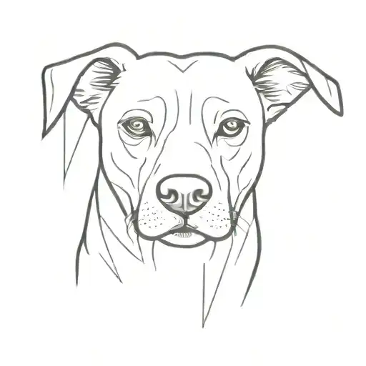 Dead Dog tattoo design idea