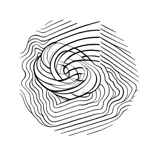 some lines that go around the arm representing waves and flowers. integrating the year 2006, and a coffee cup tattoo design idea