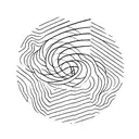 lines wich go around the arm as something calm yet mysterious  tattoo design idea