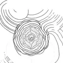 lines wich go around the arm as something calm yet mysterious  tattoo design idea