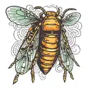 Cicada tattoo design idea