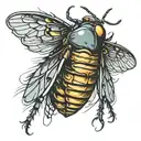 Cicada tattoo design idea