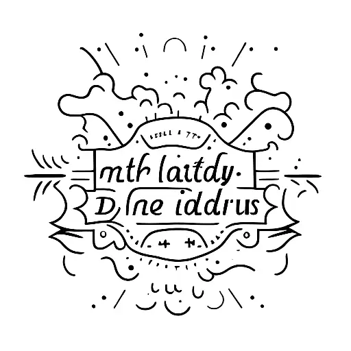 Birth dates  tattoo design idea