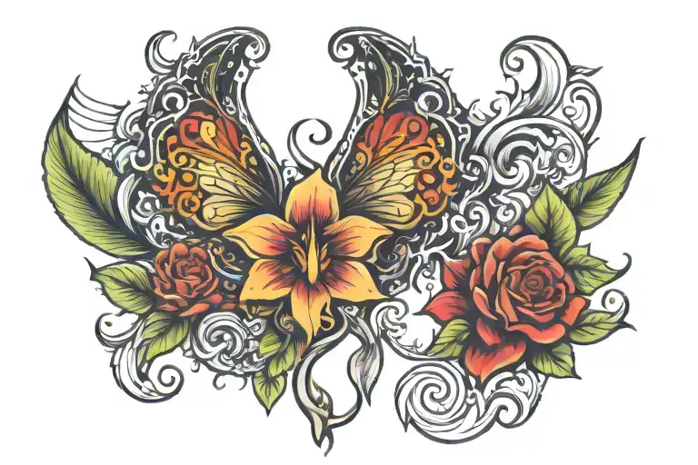 She gave me life tattoo tattoo design idea