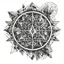 Never give up tattoo design idea