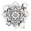 Never give up tattoo design idea