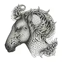 I think, therefore I am tattoo design idea