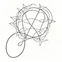 I think, therefore I am tattoo design idea