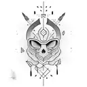 decoration lines and design around a quote tattoo tattoo design idea