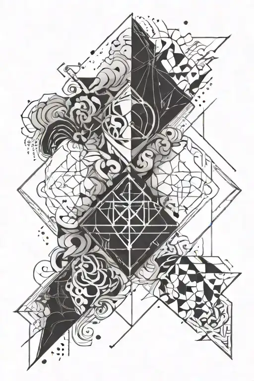 air element tattoo design idea