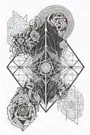 air element tattoo design idea