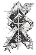 air element tattoo design idea