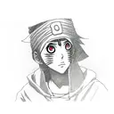 itachi uchiha from naruto tattoo design idea