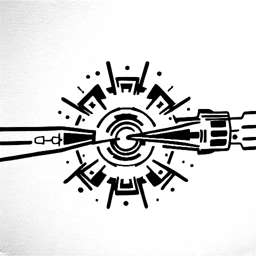 10 Best Minimalist Lightsaber Tattoo IdeasCollected By Daily Hind News   Daily Hind News