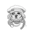 flat cap with Reggie born 20/01/24 at 14:52 weighing 6lbs tattoo design idea