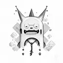 Adventure time tattoo design idea