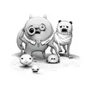 Adventure time tattoo design idea