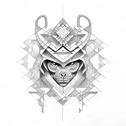 Cherokee tattoo design idea