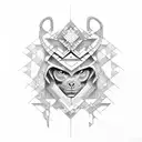 Cherokee tattoo design idea